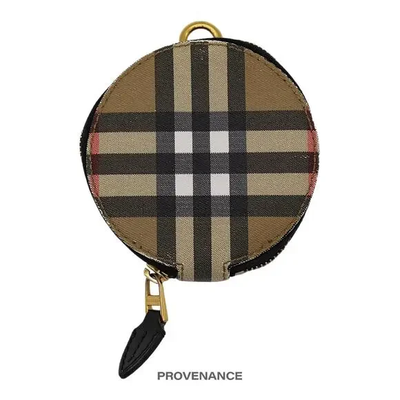 🔴 Burberry Zip Coin Wallet - Nova Check - Picture 2 of 9
